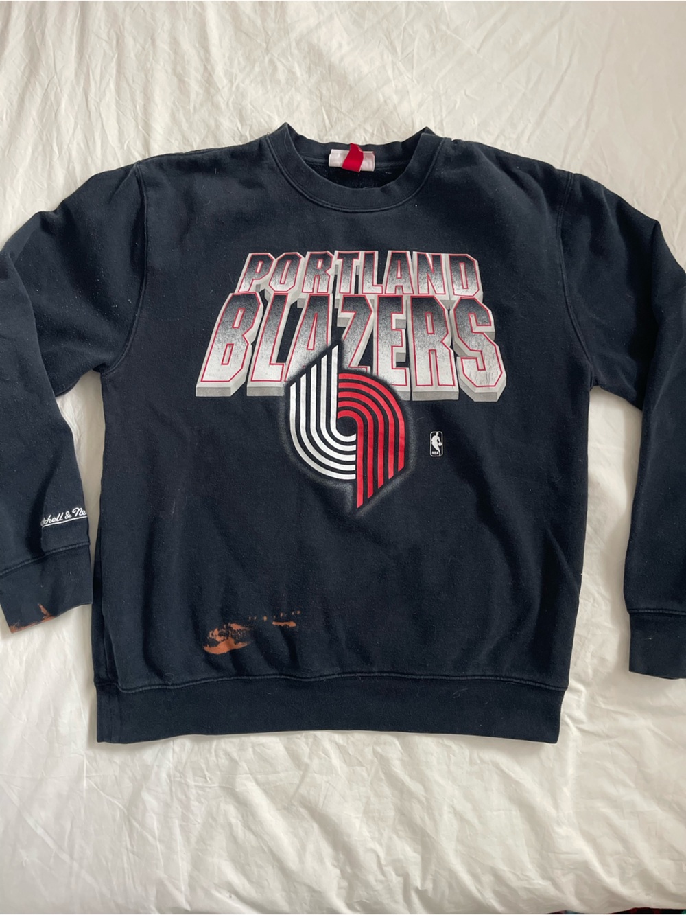 Vintage Portland Trail Blazers Black Sweatshirt